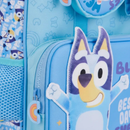Kit Escolar Bluey Xeryus com Mochila, Lancheira Térmica e Estojo
